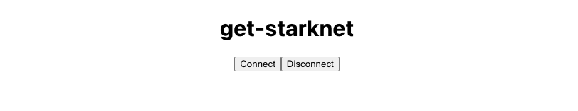 Starknet dapp start